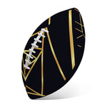 Rose Pyramid Print Rugby Ball