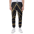 Rose Pyramid Print Joggers