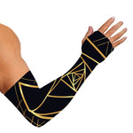 Rose Pyramid Print Sun Protection Arm Sleeves
