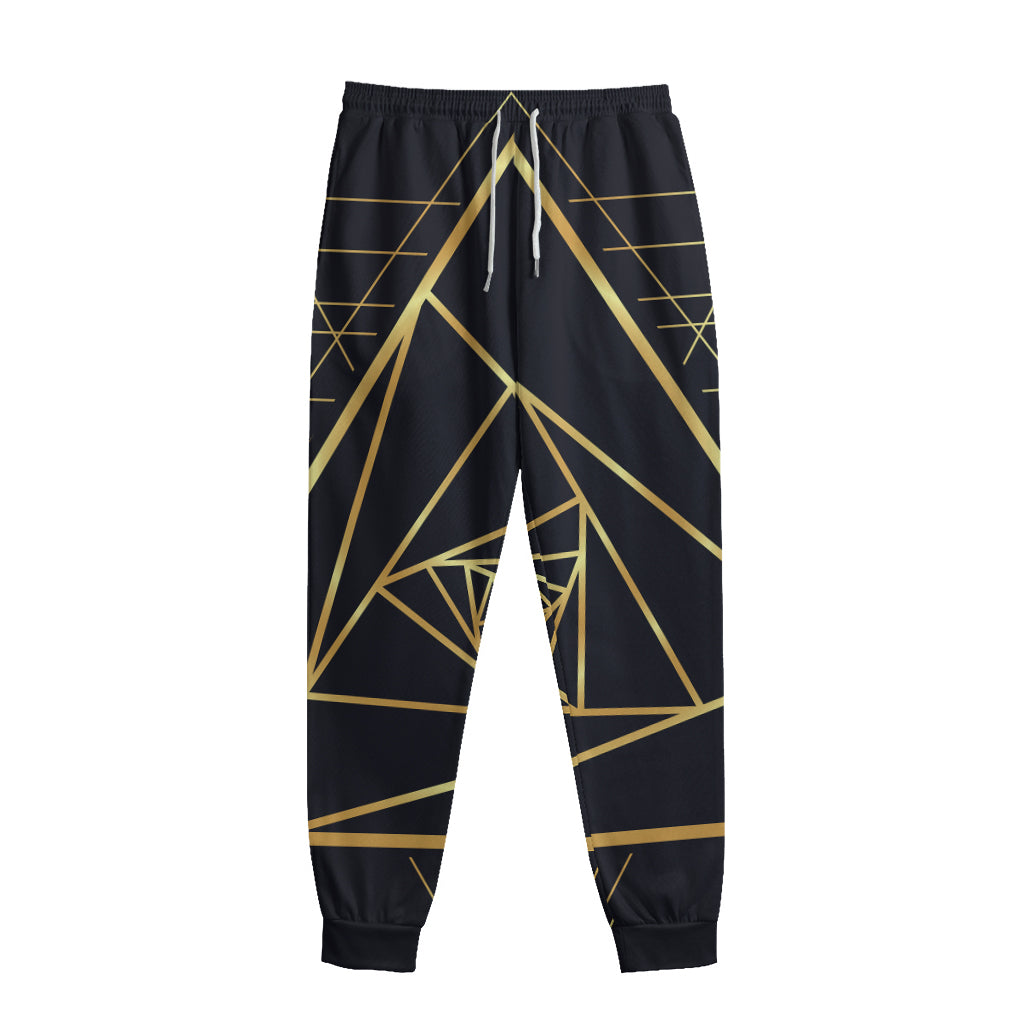 Rose Pyramid Print Sweatpants