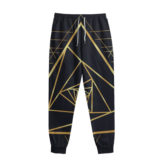 Rose Pyramid Print Sweatpants