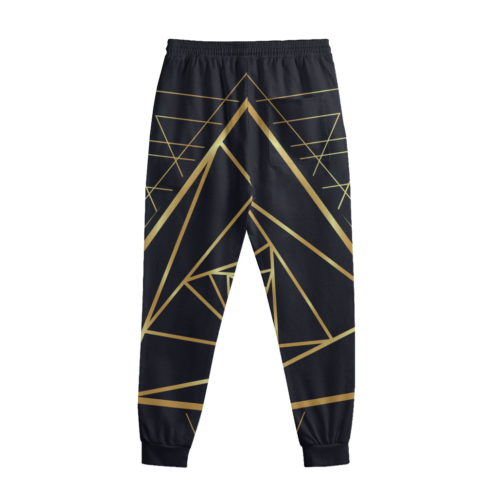 Rose Pyramid Print Sweatpants