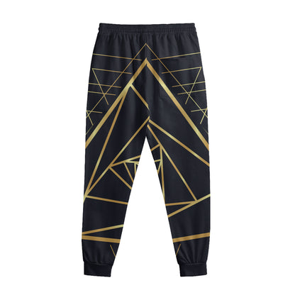 Rose Pyramid Print Sweatpants
