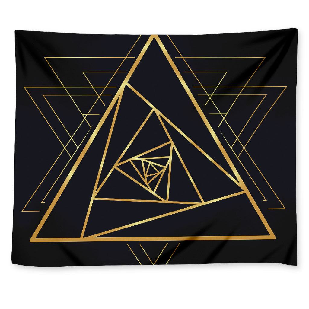 Rose Pyramid Print Tapestry