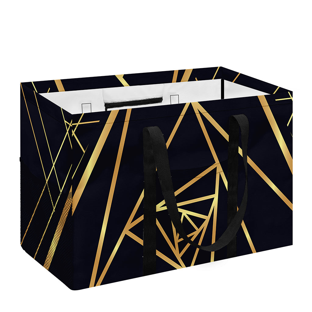 Rose Pyramid Print Utility Tote Bag