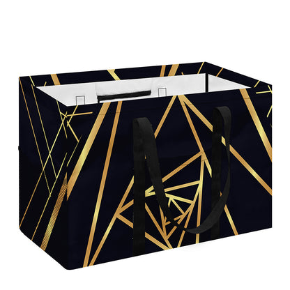 Rose Pyramid Print Utility Tote Bag