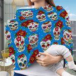 Rose Sugar Skull Pattern Print Baby Seat Cover