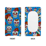 Rose Sugar Skull Pattern Print Changing Pad Cover