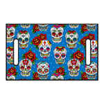 Rose Sugar Skull Pattern Print Golf Cart Seat Cover