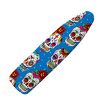 Rose Sugar Skull Pattern Print Ironing Board Cover