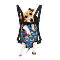 Rose Sugar Skull Pattern Print Pet Carrier Backpack