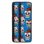Rose Sugar Skull Pattern Print Refrigerator Handle Covers