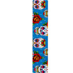 Rose Sugar Skull Pattern Print Table Runner