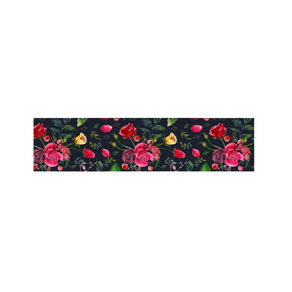 Roses Floral Flower Pattern Print Bed Runner