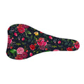 Roses Floral Flower Pattern Print Bicycle Seat Cover