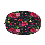 Roses Floral Flower Pattern Print Car Side Mirror Covers