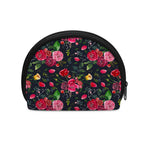 Roses Floral Flower Pattern Print Coin Purse
