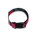 Roses Floral Flower Pattern Print Dog Collar