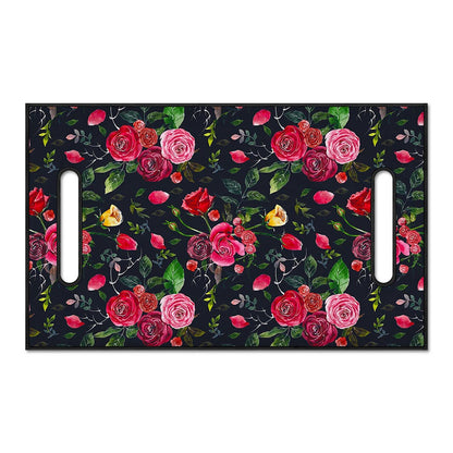 Roses Floral Flower Pattern Print Golf Cart Seat Cover