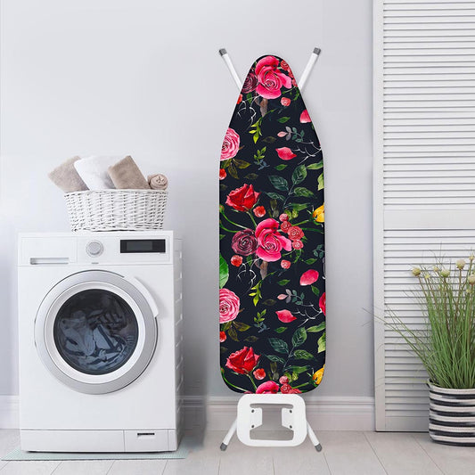 Roses Floral Flower Pattern Print Ironing Board Cover