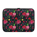 Roses Floral Flower Pattern Print Laptop Sleeve