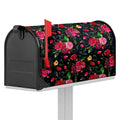 Roses Floral Flower Pattern Print Mailbox Cover