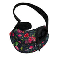 Roses Floral Flower Pattern Print Pet Sling Carrier