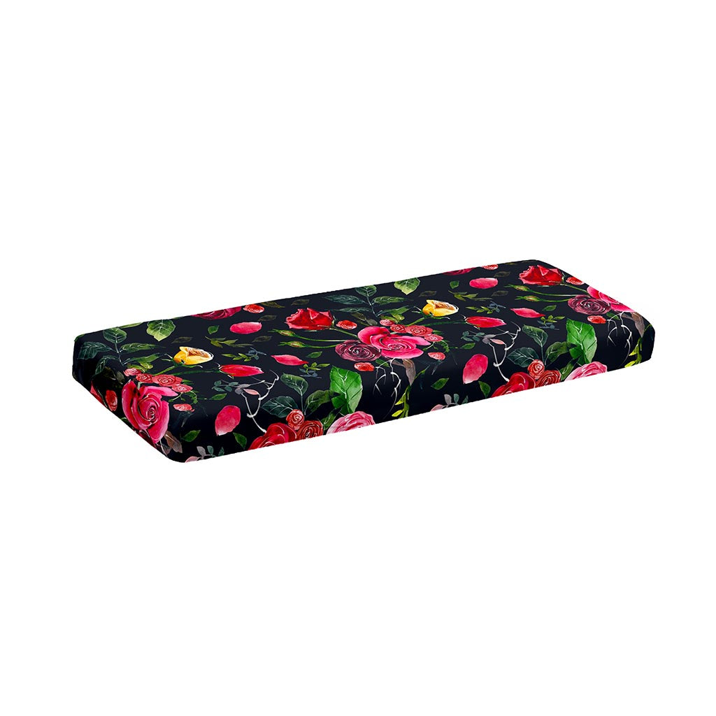 Roses Floral Flower Pattern Print Piano Keyboard Cover
