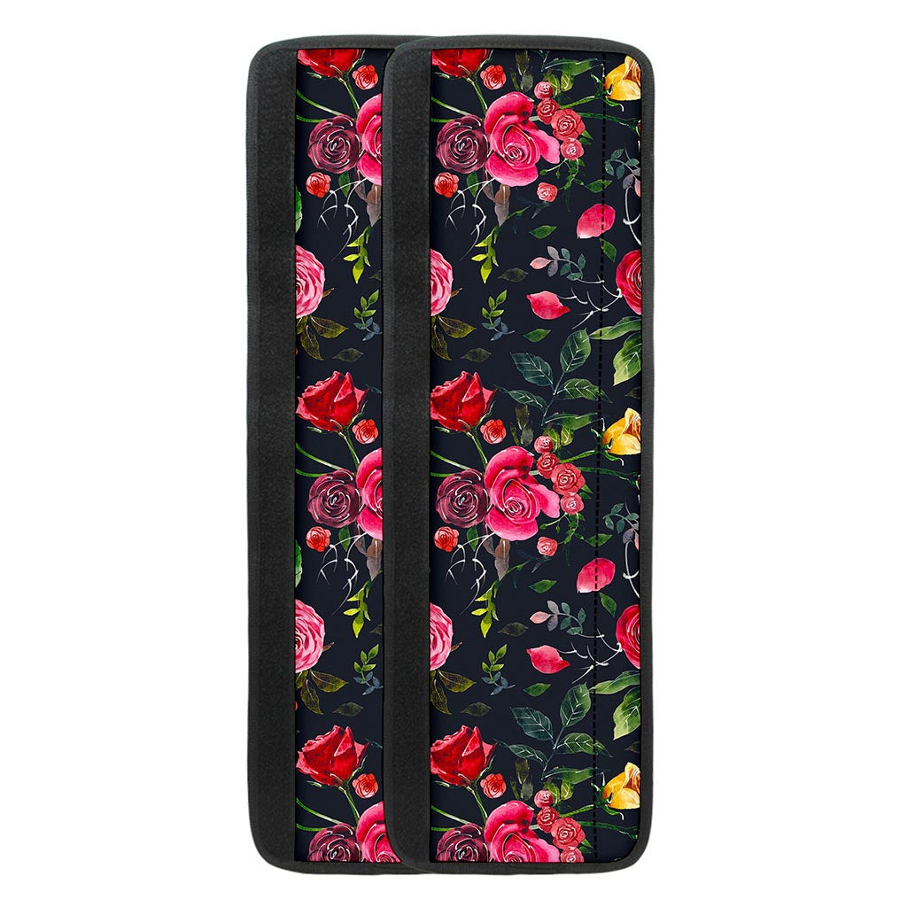 Roses Floral Flower Pattern Print Refrigerator Handle Covers