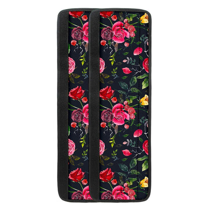 Roses Floral Flower Pattern Print Refrigerator Handle Covers