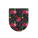 Roses Floral Flower Pattern Print Toilet Lid Cover