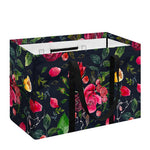 Roses Floral Flower Pattern Print Utility Tote Bag