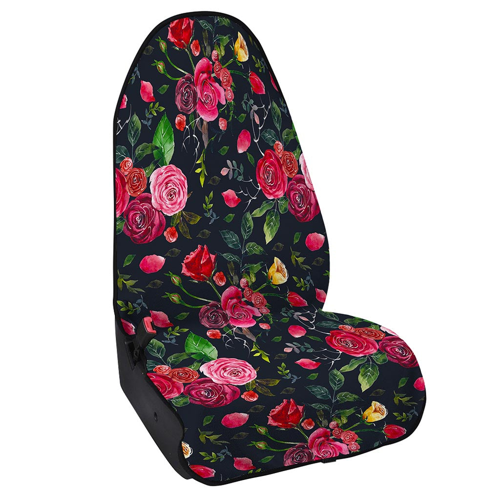 Roses Floral Flower Pattern Print Waterproof Car Seat Cover