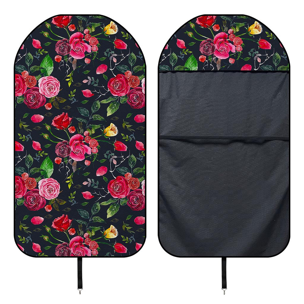 Roses Floral Flower Pattern Print Waterproof Car Seat Cover