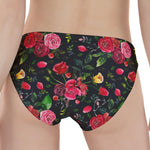 Roses Floral Flower Pattern Print Women's Panties