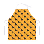 Rottweiler Dog Pattern Print Adjustable Apron