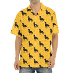 Rottweiler Dog Pattern Print Aloha Shirt