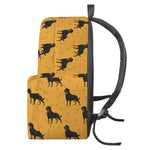Rottweiler Dog Pattern Print Backpack