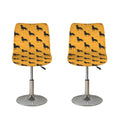 Rottweiler Dog Pattern Print Bar Stool Covers