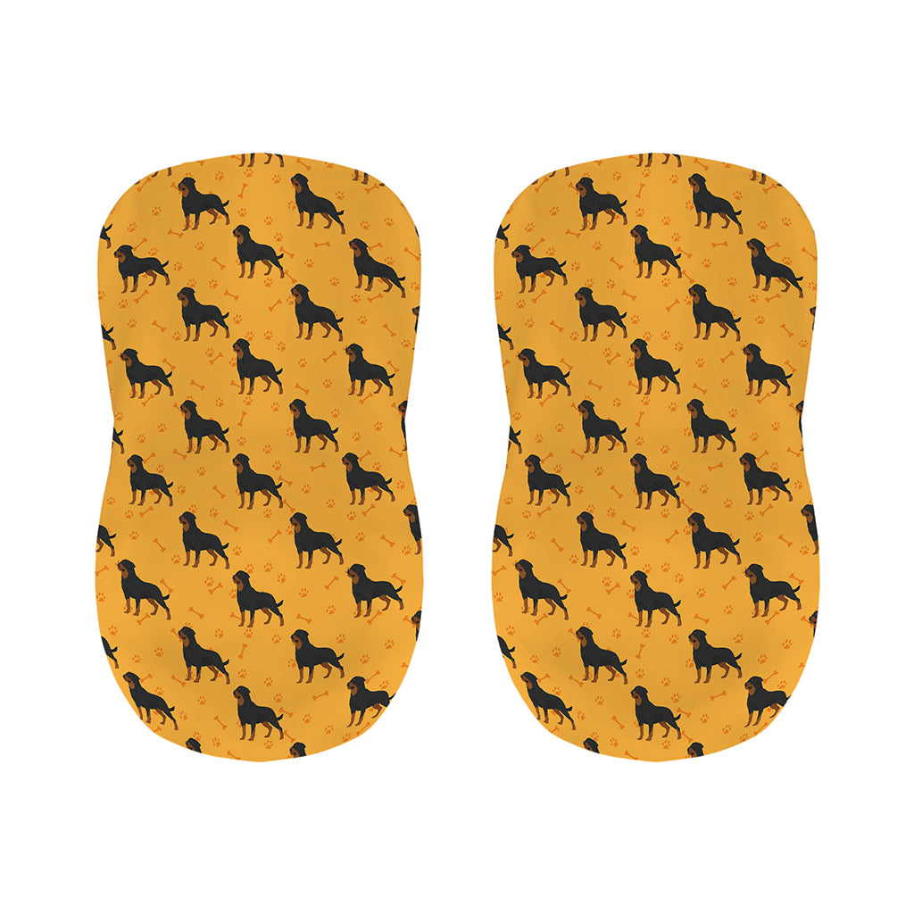 Rottweiler Dog Pattern Print Bar Stool Covers