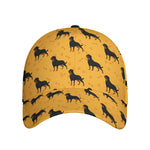 Rottweiler Dog Pattern Print Baseball Cap