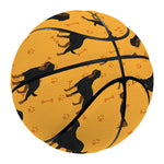 Rottweiler Dog Pattern Print Basketball