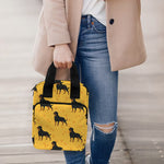 Rottweiler Dog Pattern Print Bible Tote Bag