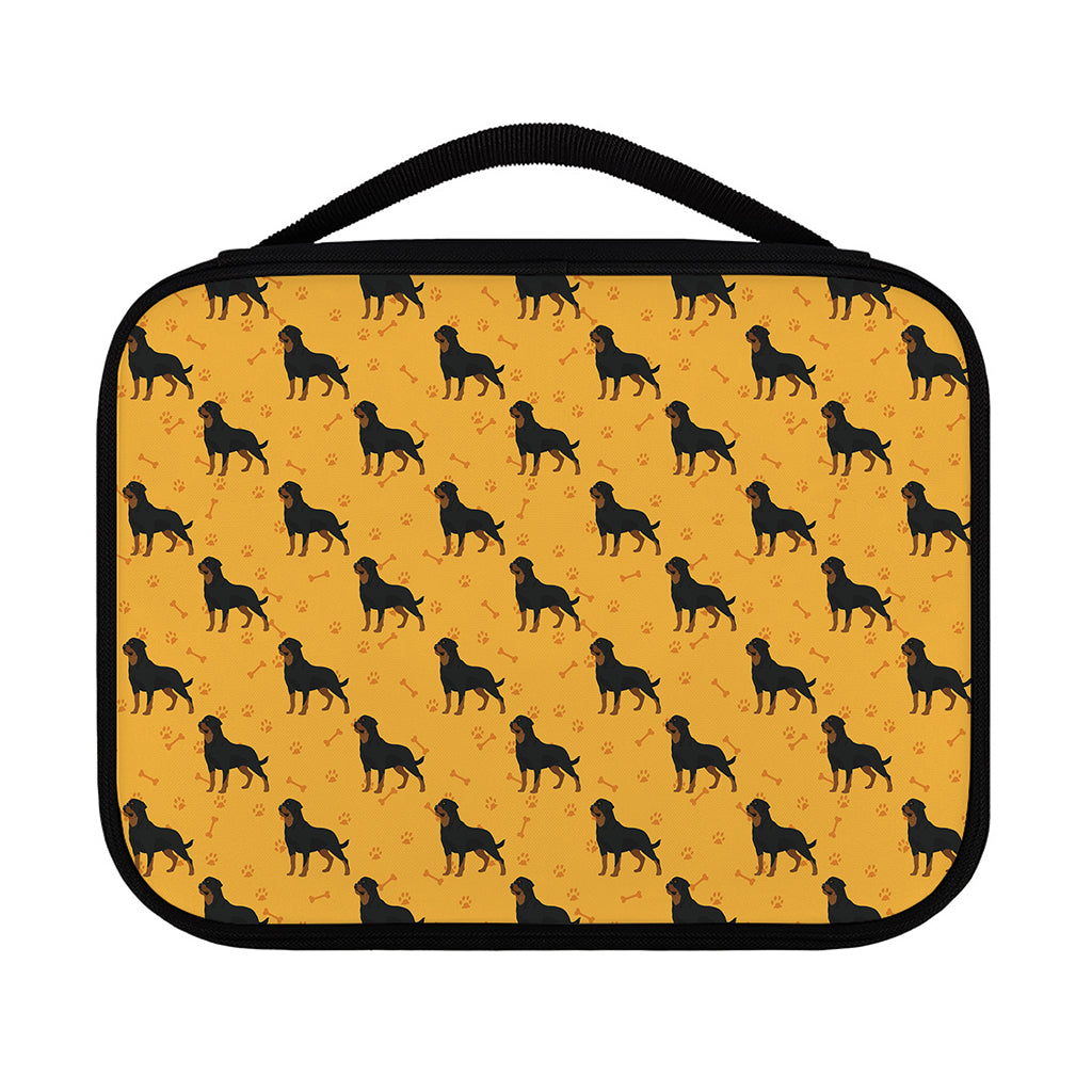 Rottweiler Dog Pattern Print Classic Bible Case