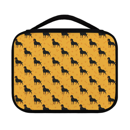 Rottweiler Dog Pattern Print Classic Bible Case