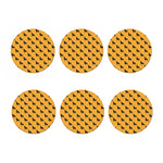 Rottweiler Dog Pattern Print Coaster Set