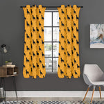 Rottweiler Dog Pattern Print Curtain