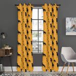 Rottweiler Dog Pattern Print Curtain