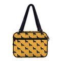 Rottweiler Dog Pattern Print Double Strap Bible Bag