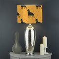 Rottweiler Dog Pattern Print Drum Lamp Shade